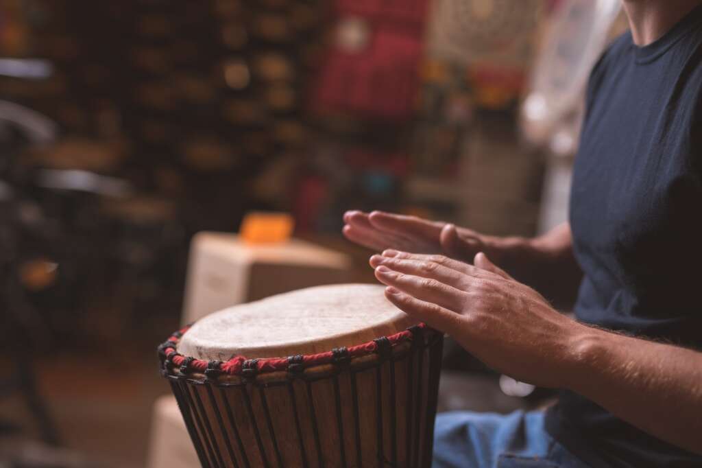 Meditatives Trommeln „Djembé“